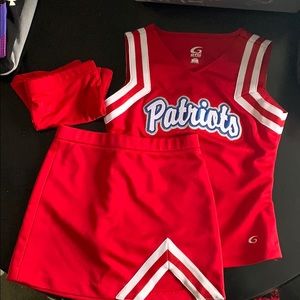 Patriots cheer uniform